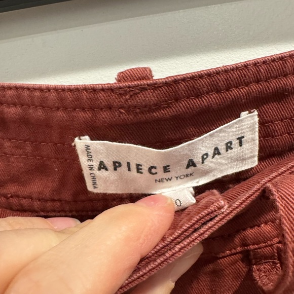 Apiece Apart rust red Merida pants - Picture 5 of 8